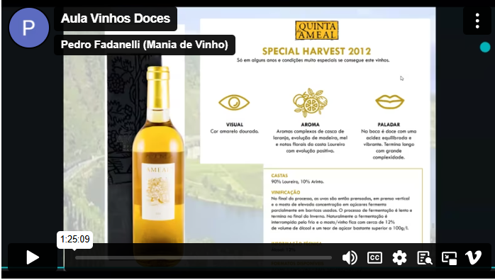 Vinhos Doces
