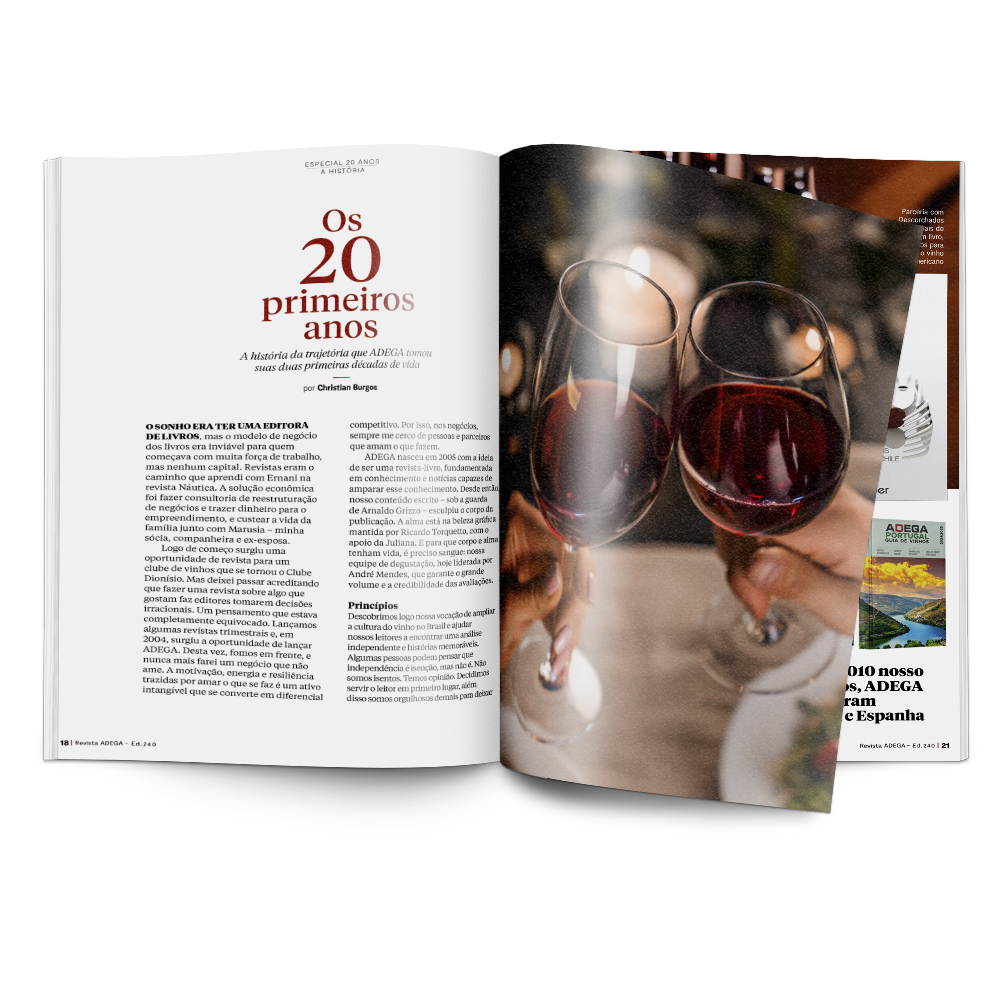 Assinatura Revista ADEGA Impressa